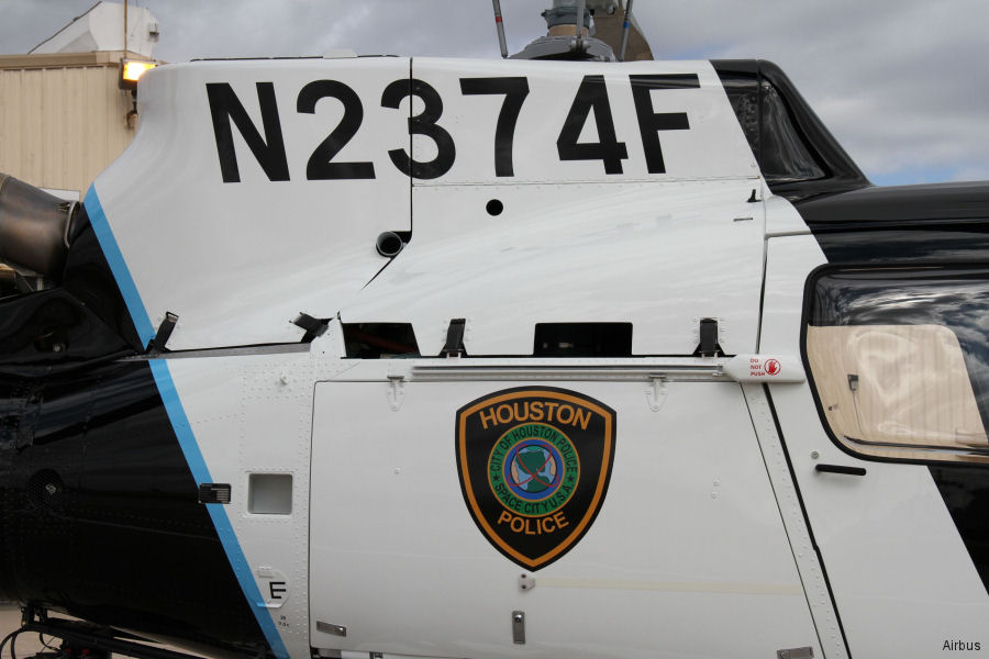 Houston Police New H125 Honors Fallen Officer