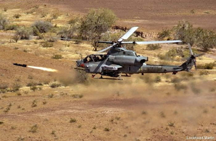 Marines AH-1Z Test JAGM Missile