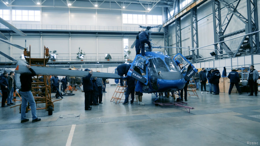 First Flight of Modernized Ka-226T