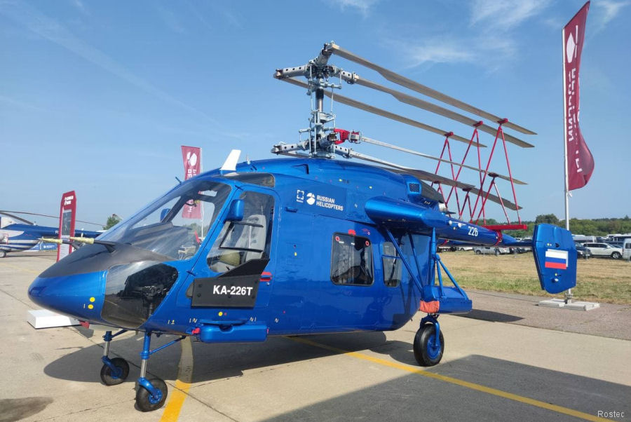First Flight of Modernized Ka-226T