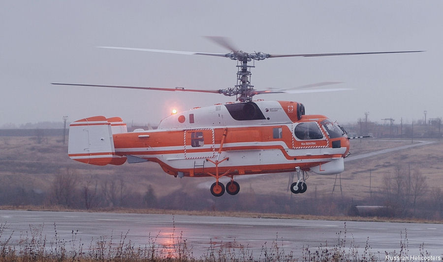 First Flight of Upgraded Ka-32A11M Firefighter