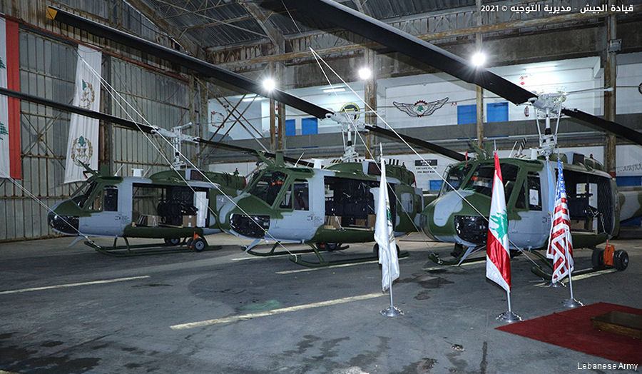 Donation of Three Huey II to Lebanon