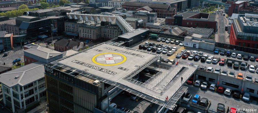 Manchester University Hospital Helipad