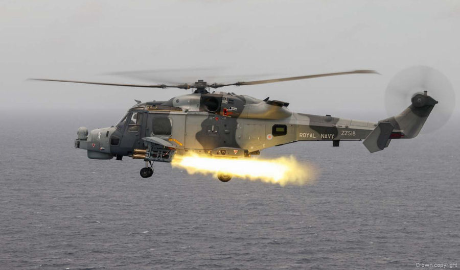 Royal Navy Wildcat Tests Martlet Missile