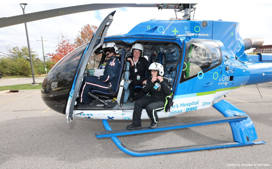 Children Hospital of Michigan New Helicopter