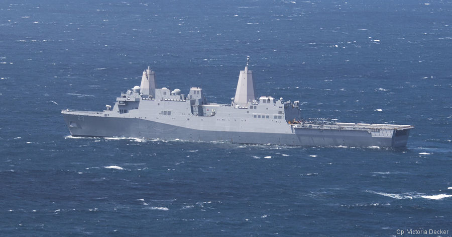MQ-8C Fire Scout on Amphibious Ship