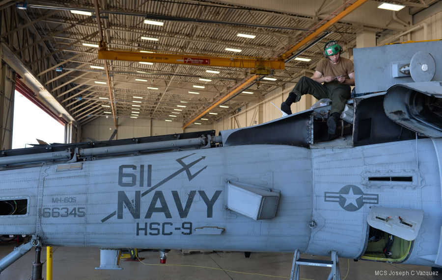 Maintenance for Navy Seahawks at Norfolk