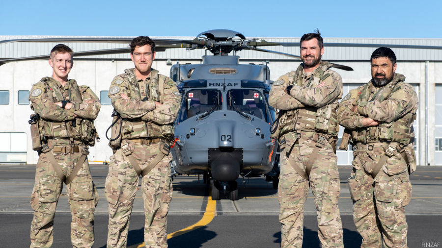 A RNZAF NH90 First to Reach 2,000 Flight Hours