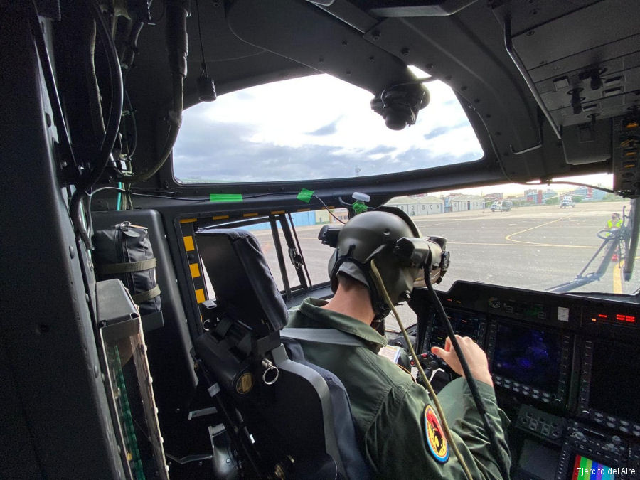 Spanish Air Force NH90 Test Flights