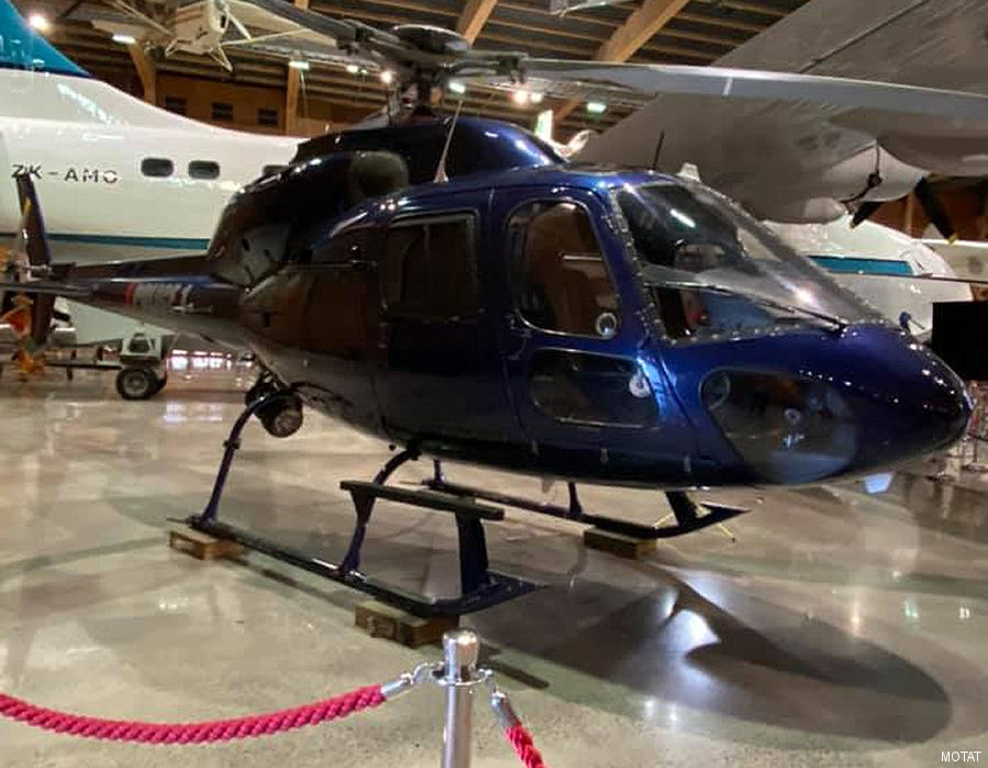 NZ Police Helicopter to Museum