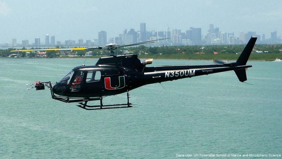 Helicopter Observation Platform Gathers Ocean Data