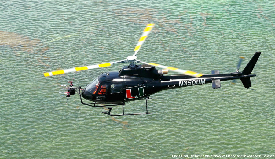 Helicopter Observation Platform Gathers Ocean Data
