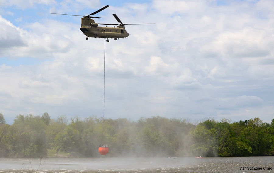 Pennsylvania Guards Water Bucket Training