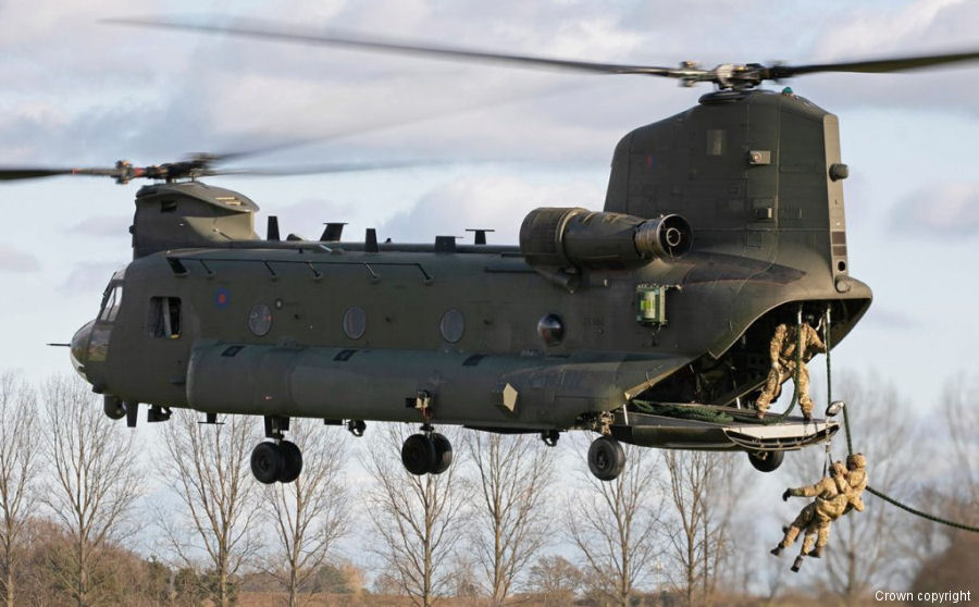 New Build Chinook H-47(ER) for the RAF