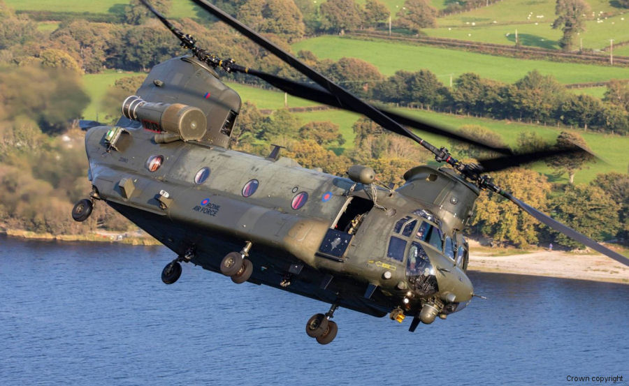 Boeing Awarded RAF Chinook FMS Contract