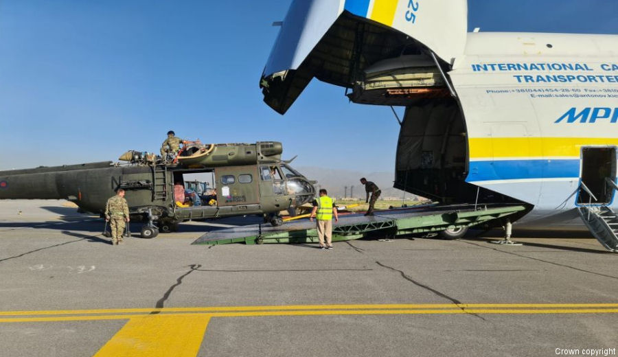 RAF Pumas Returns from Afghanistan