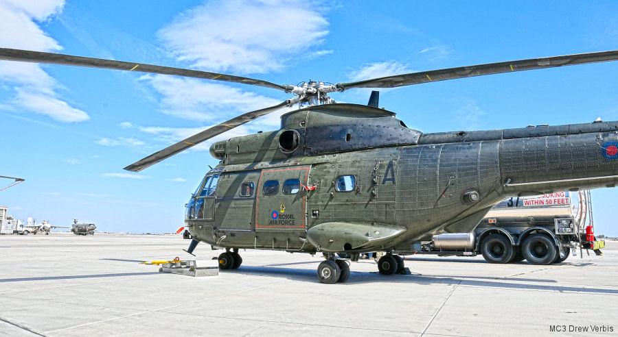 RAF Puma Training at NAF El Centro