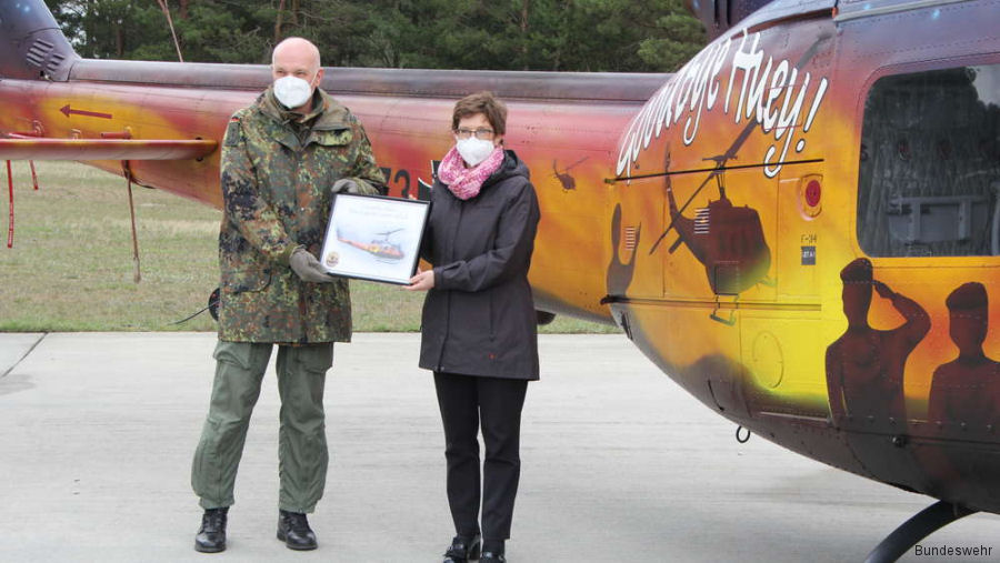 Germany Retires UH-1D Huey