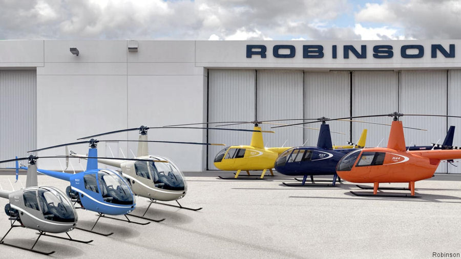 Robinson Delivers 13,000th Helicopter