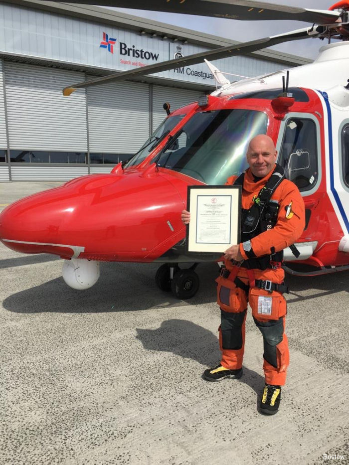 Award for HM Coastguard Lydd Crewman