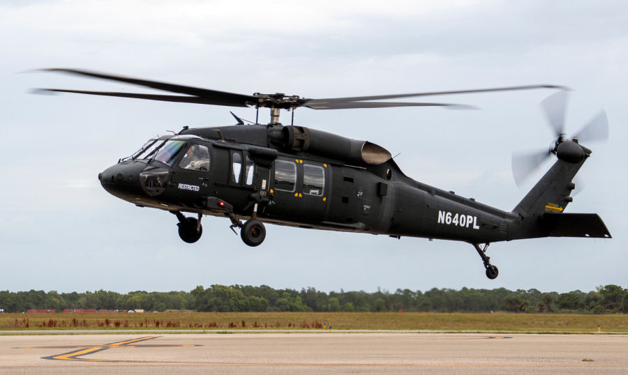 FAA Certificate for Civilian S-70M Black Hawk