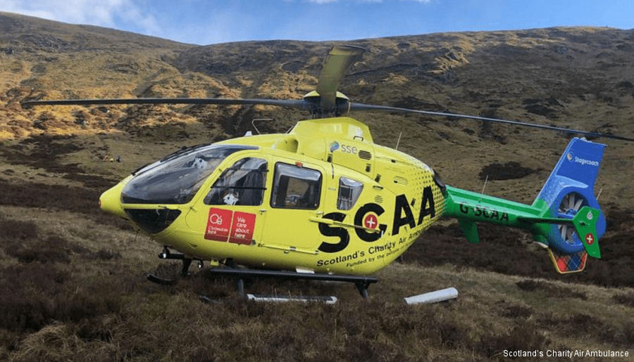 3,000th Call Out for Scotland Charity Air Ambulance