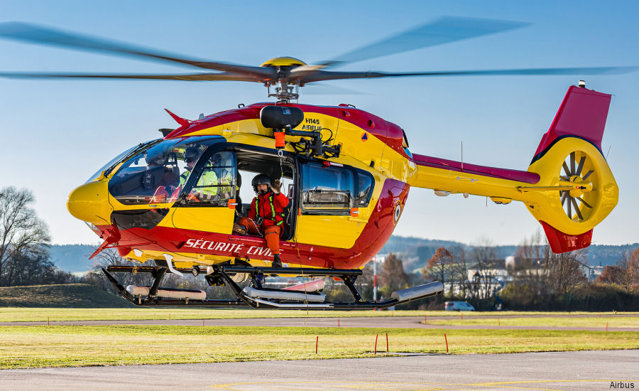 French Sécurité Civile Adds H145D3