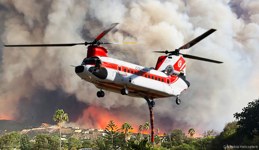Columbia and Aurora to Enhance Aerial Firefighting