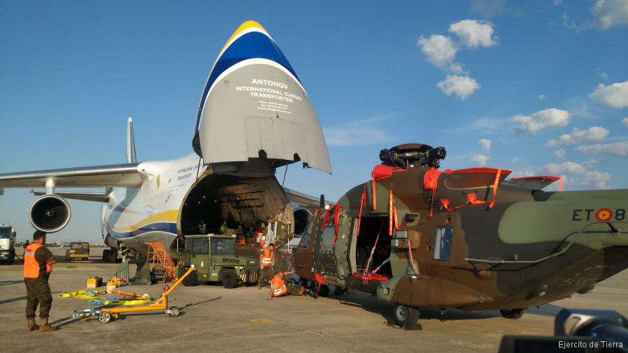 First Spanish NH90 Arrives in Mali