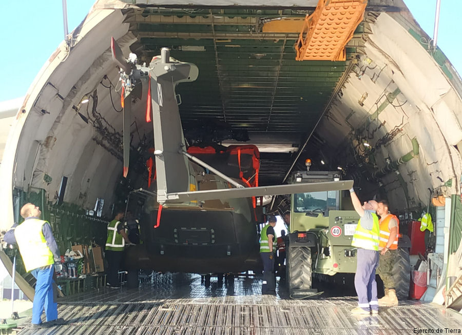 First Spanish NH90 Arrives in Mali