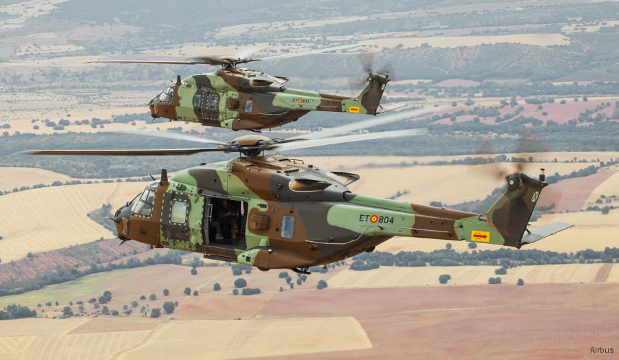 Spanish NH90 Ready for Mali