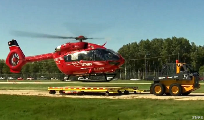 New H145 for STARS Ambulance at Winnipeg