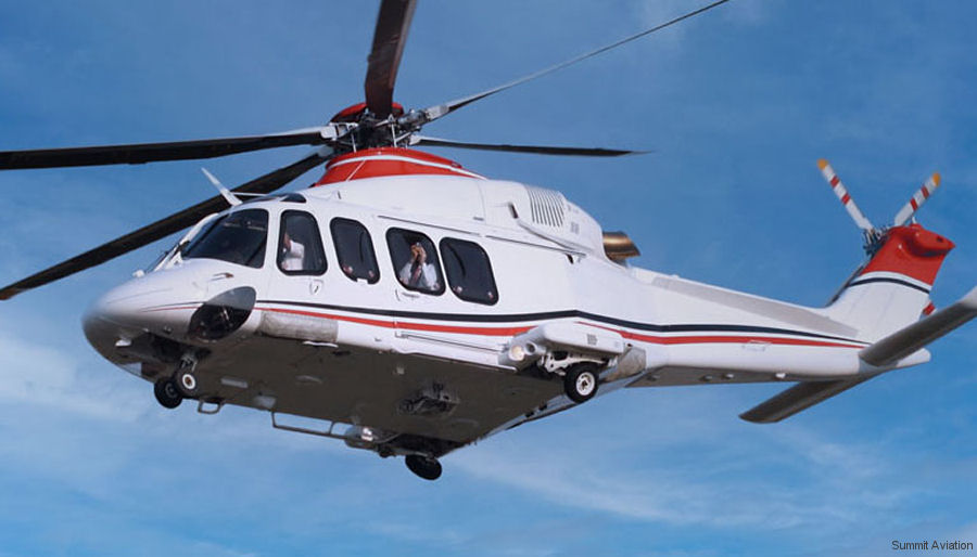 Summit Aviation Adds AW139 to Services Portfolio