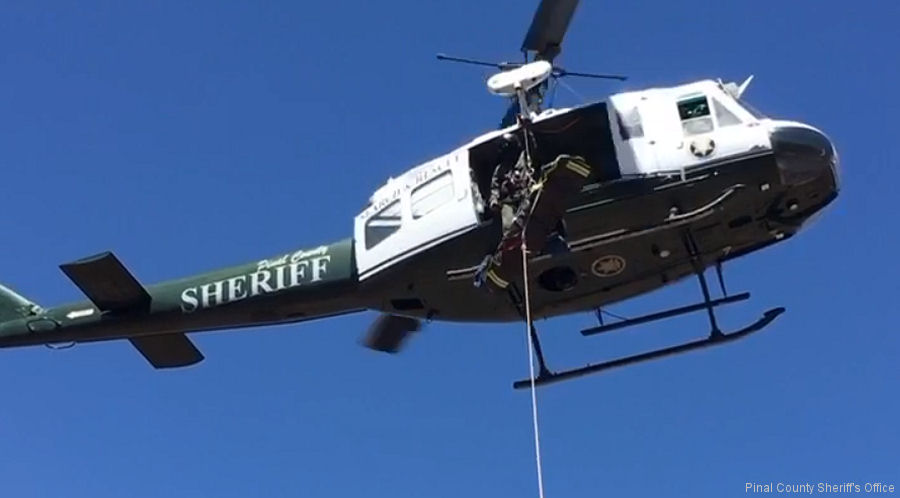 New Tailboom for Pinal County UH-1H