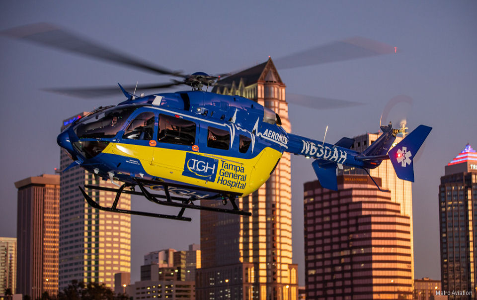 Metro EC145e for Tampa General Hospital