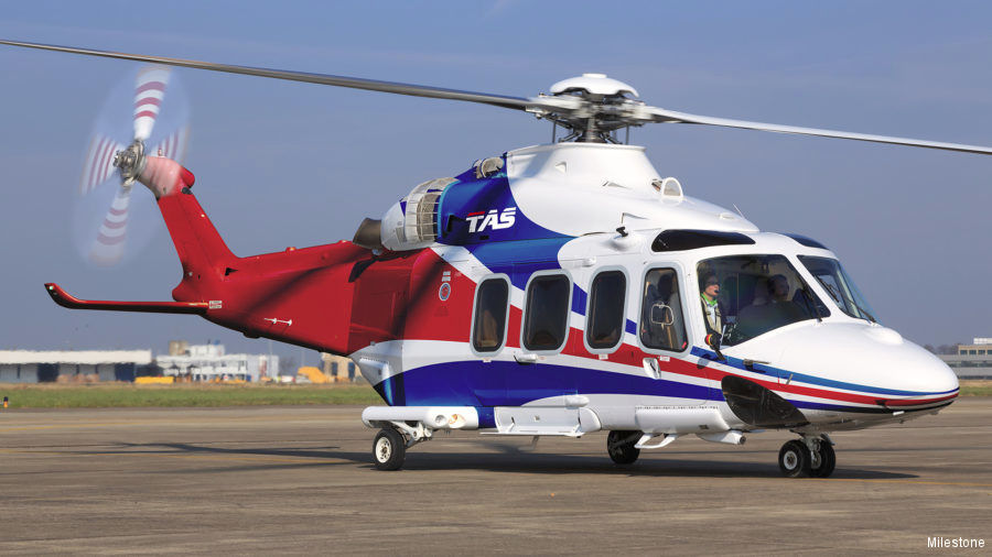 New TAS / Helistar AW139 in Malaysia