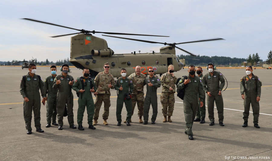 Royal Thai Army Aviation Exchange in USA