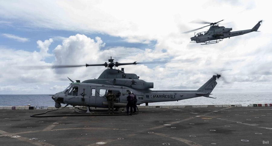 400,000 Flight Hours for UH-1Y and AH-1Z