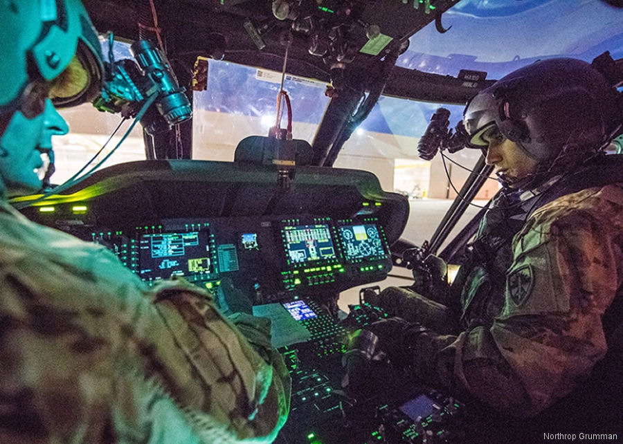 UH-60V Northrop Grumman Glass Cockpit