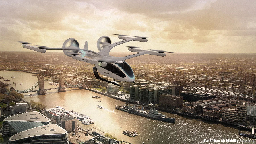 Halo is Eve Urban Air Mobility Launch Partner
