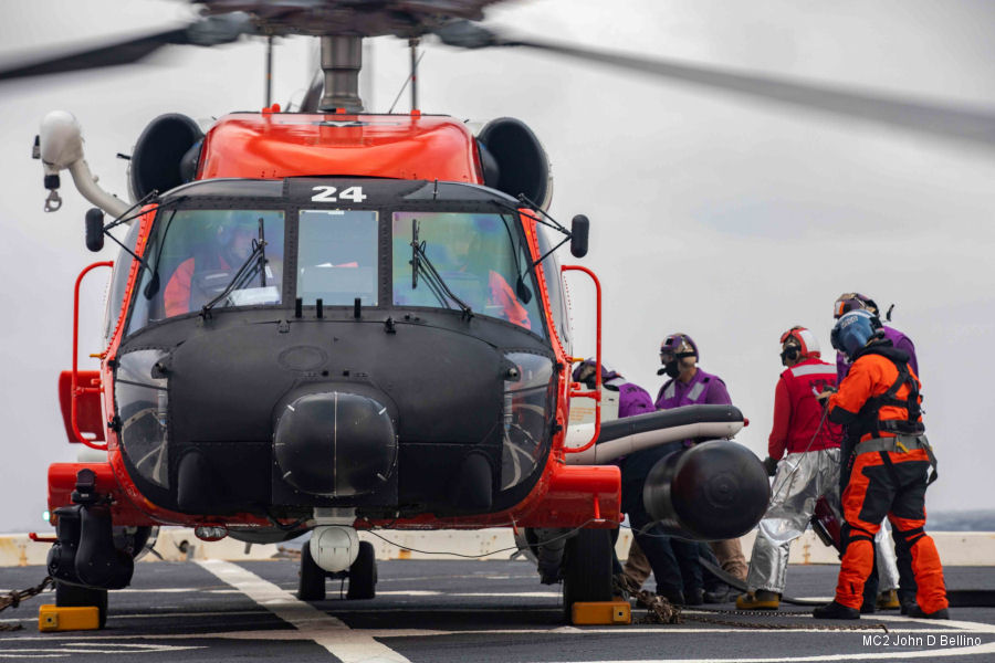 Jayhawk Rescued Sailor off Bermuda