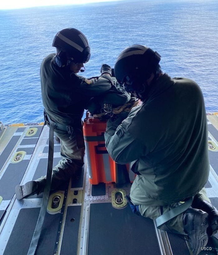 Jayhawk Rescued Sailor off Bermuda