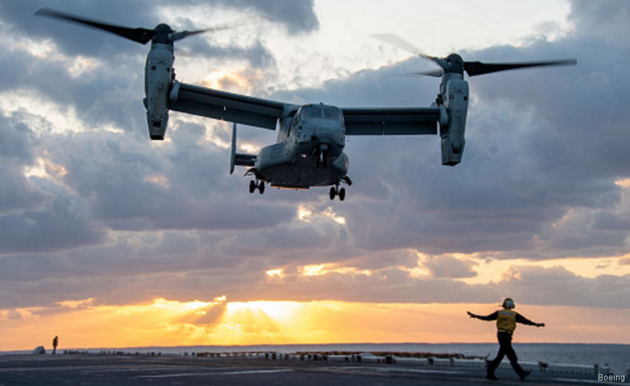 600,000 Flight Hours for V-22 Osprey Fleet