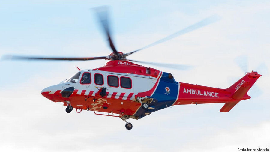 20,000 Flight Hours for Ambulance Victoria AW139