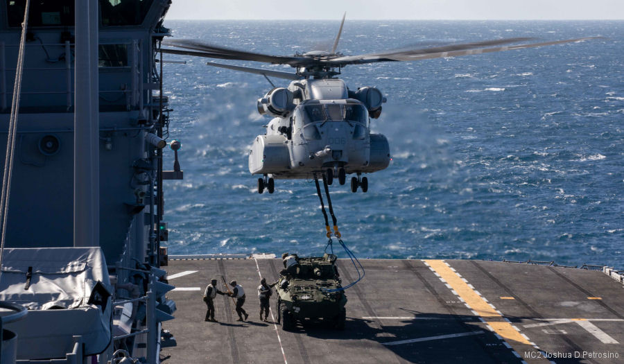 VMX-1 Tests CH-53K Future Operating Concepts