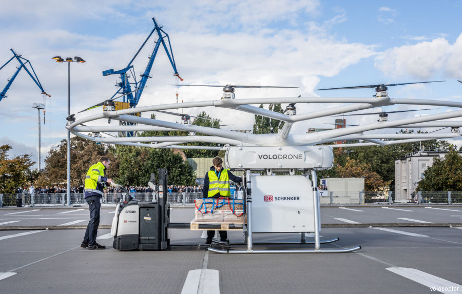 VoloDrone First Public Flight