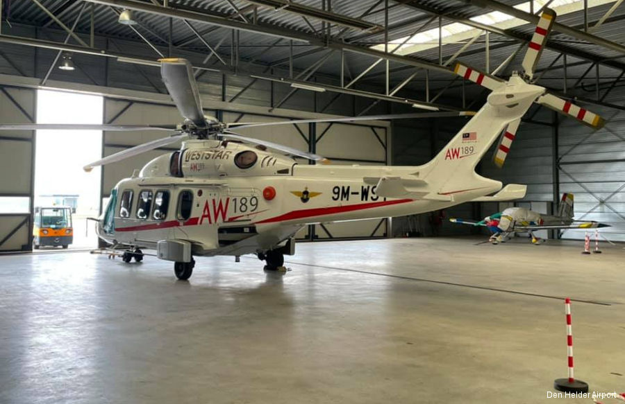helicopter news September 2021 Weststar Maintenance at Den Helder