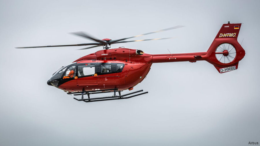 First H145D3 for HTM Offshore Wind Operations