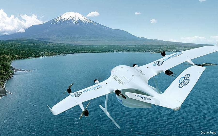 Japan Drone Fund Investment in Wingcopter