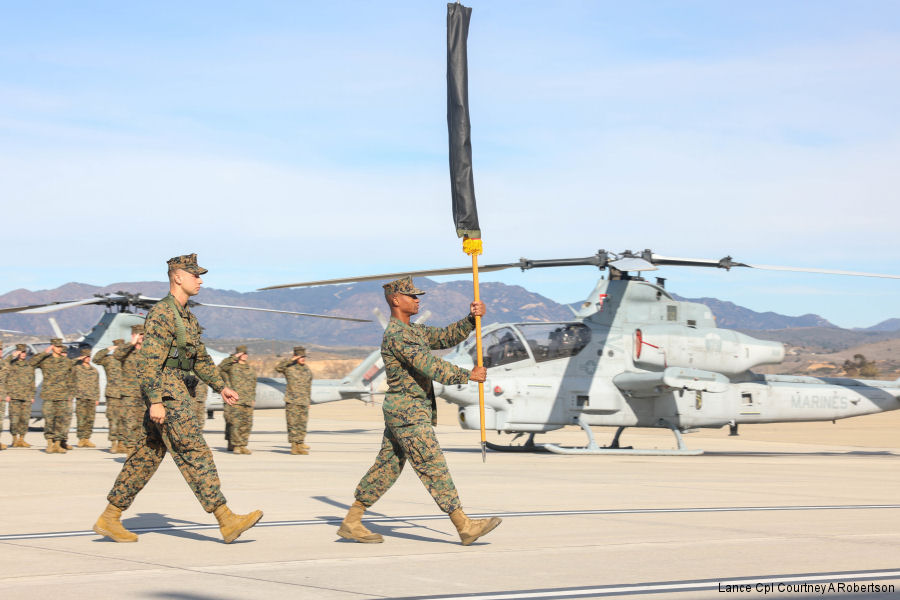 Marines Deactivates HMLA-469 and Reactivates HMLA-367